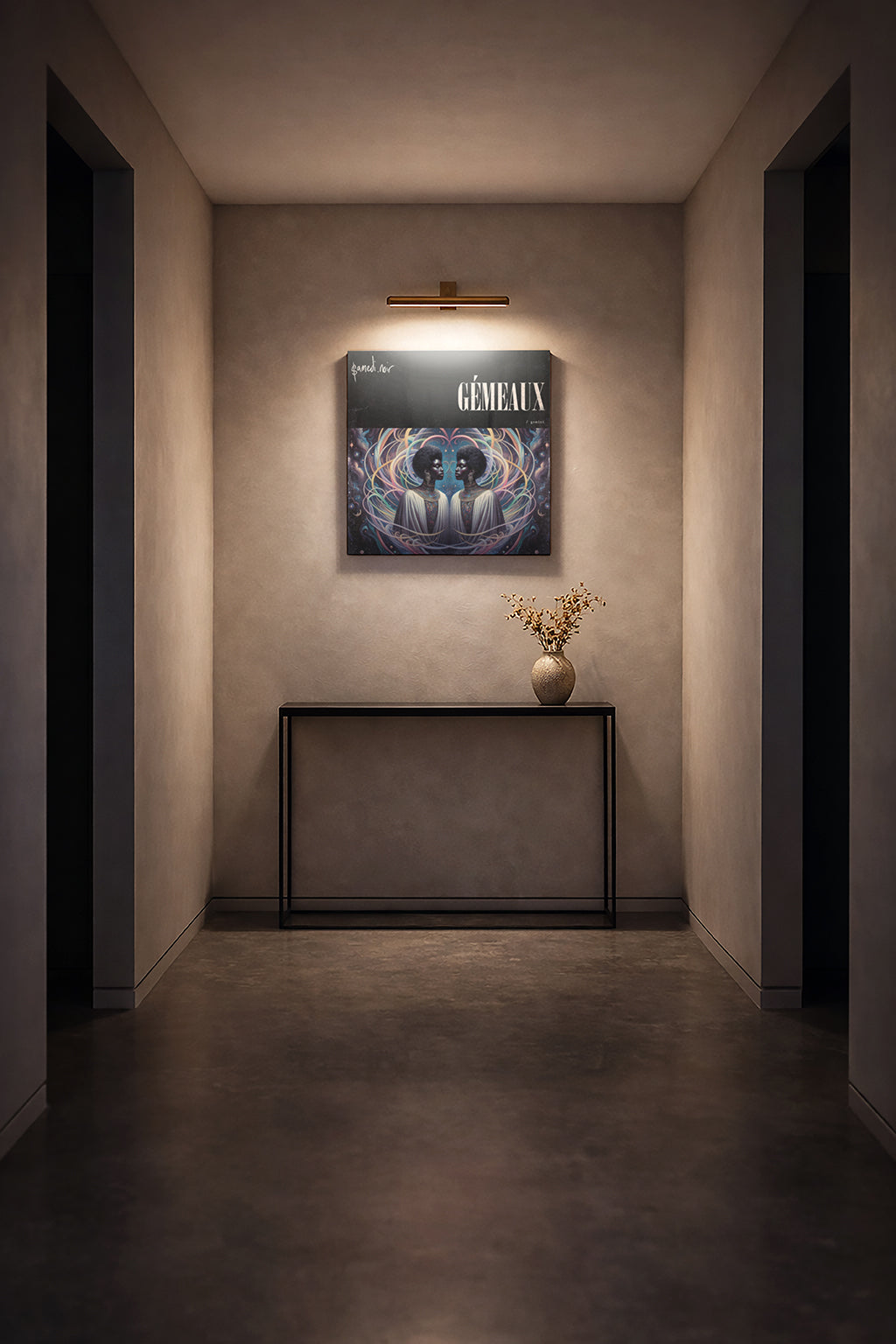 Gémeaux — Zodiaque Canvas Print | samedi.noir® (Gemini)