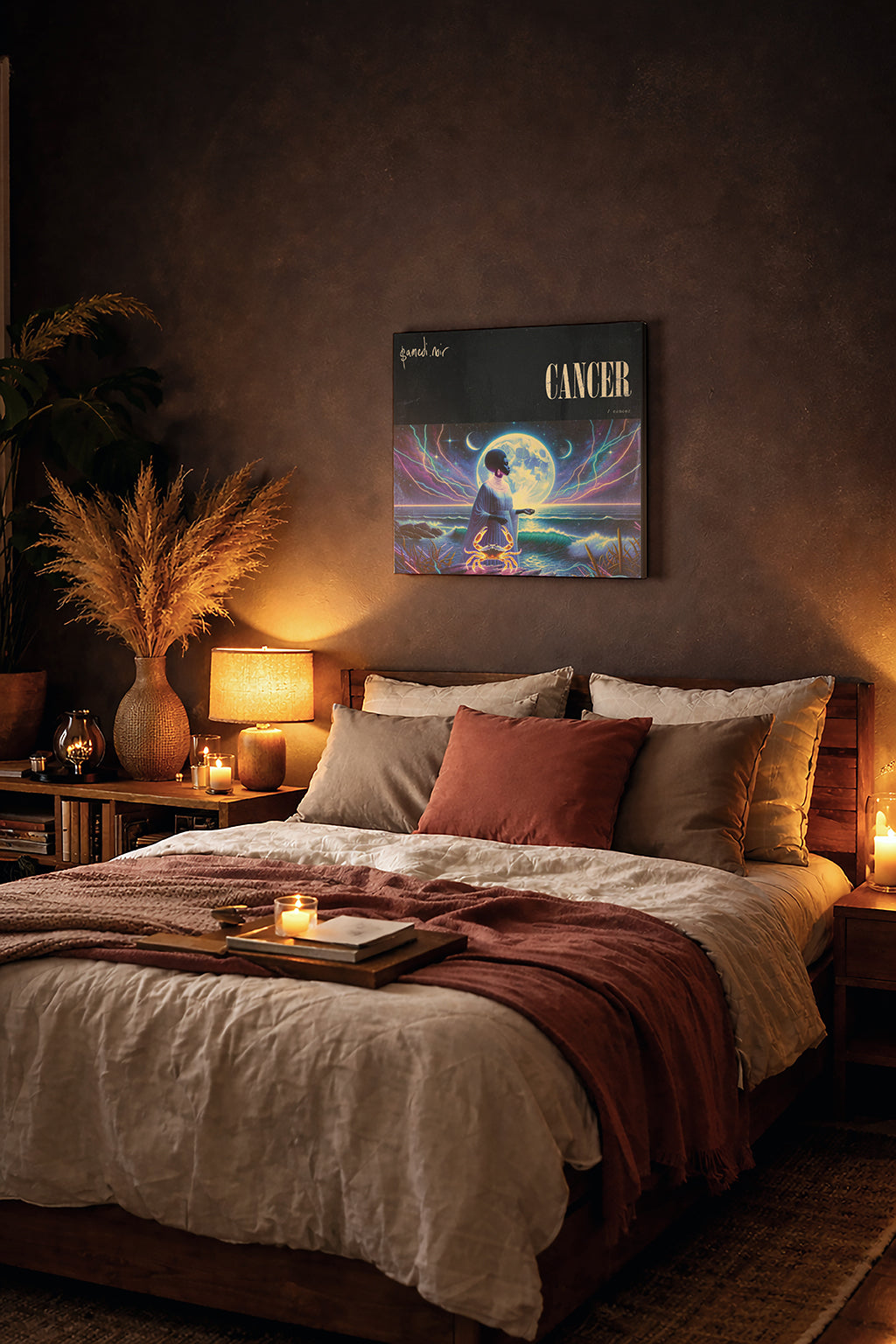 Cancer — Zodiaque Canvas Print | samedi.noir® (Cancer)