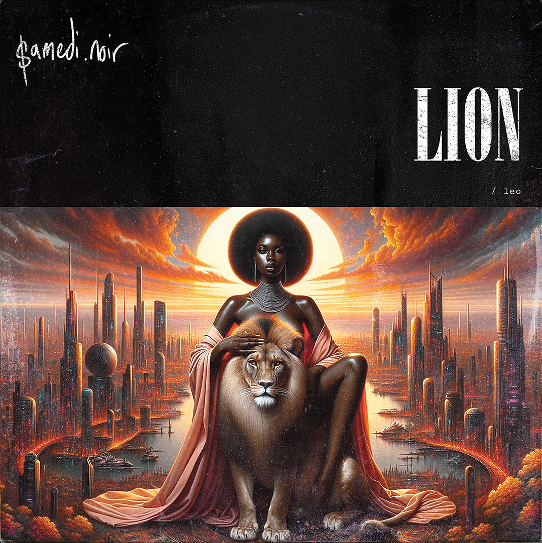 Lion — Zodiaque Canvas Print | samedi.noir® (Leo)