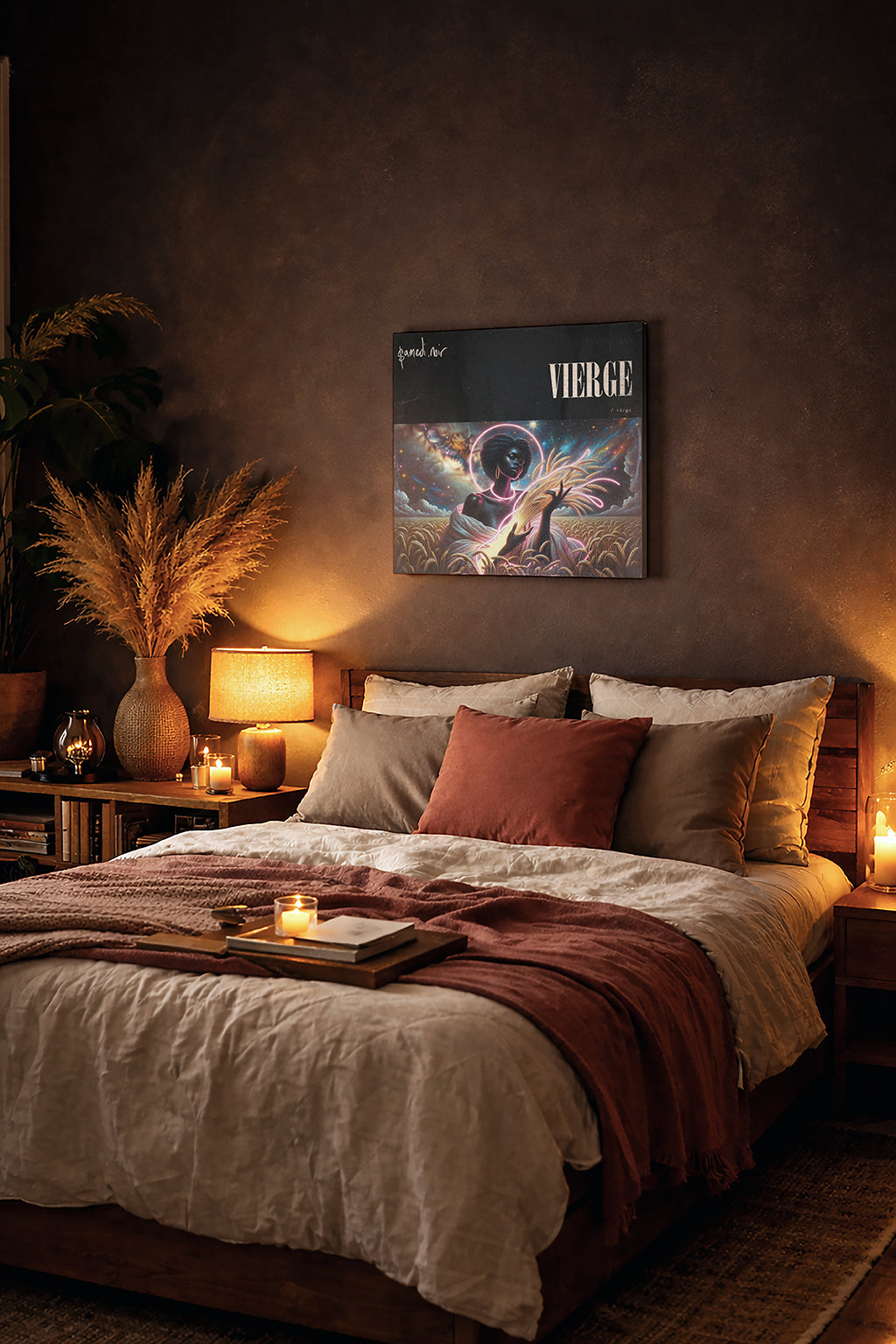 Vierge — Zodiaque Canvas Print | samedi.noir® (Virgo)
