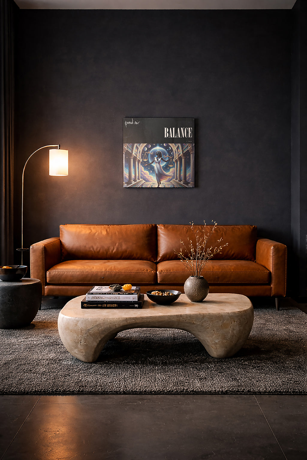 Balance — Zodiaque Canvas Print | samedi.noir® (Libra)