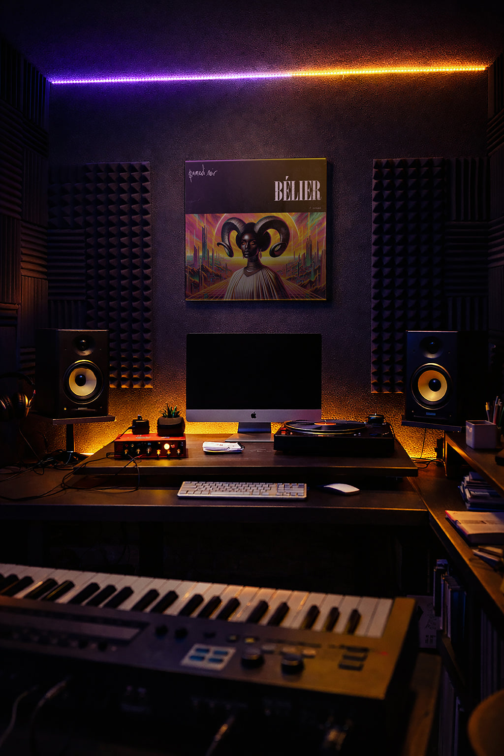 Bélier — Zodiaque Canvas Print | samedi.noir® (Aries)