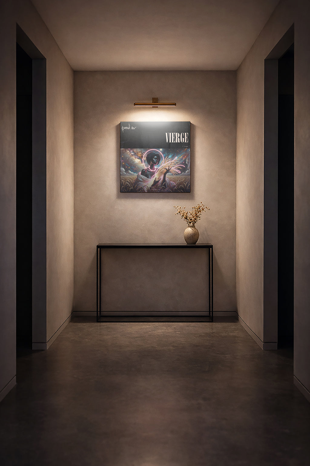Vierge — Zodiaque Canvas Print | samedi.noir® (Virgo)