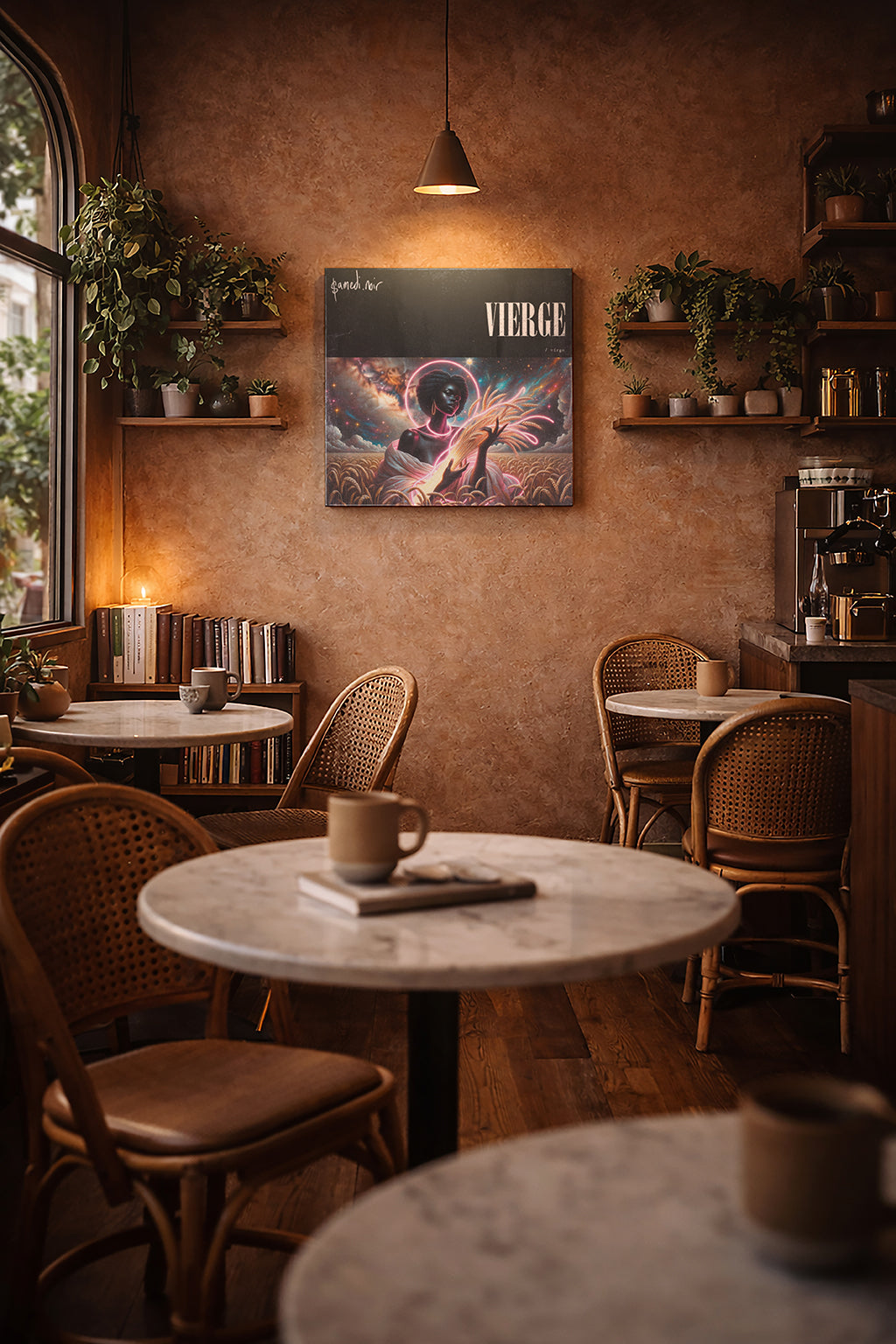 Vierge — Zodiaque Canvas Print | samedi.noir® (Virgo)