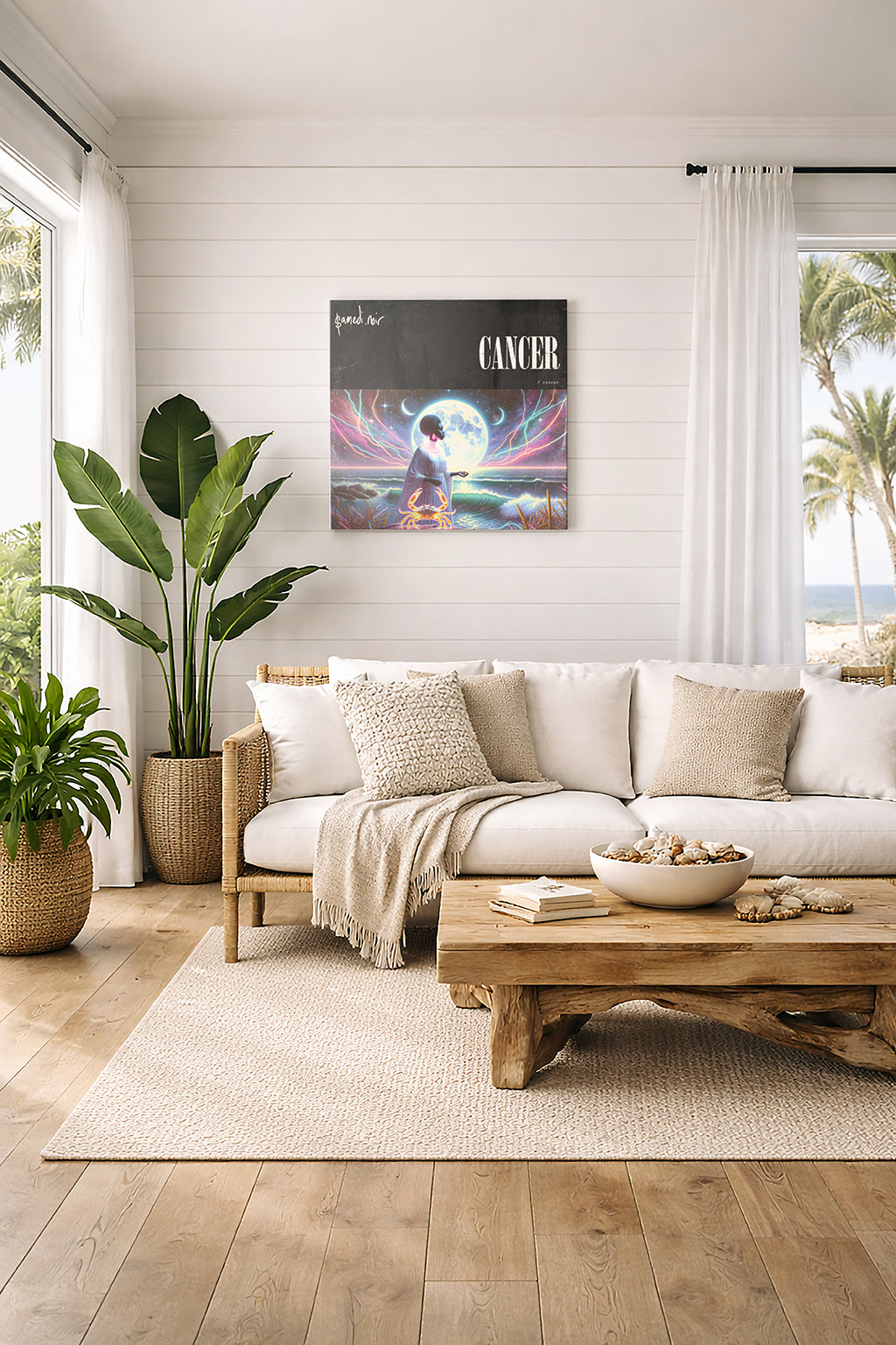 Cancer — Zodiaque Canvas Print | samedi.noir® (Cancer)