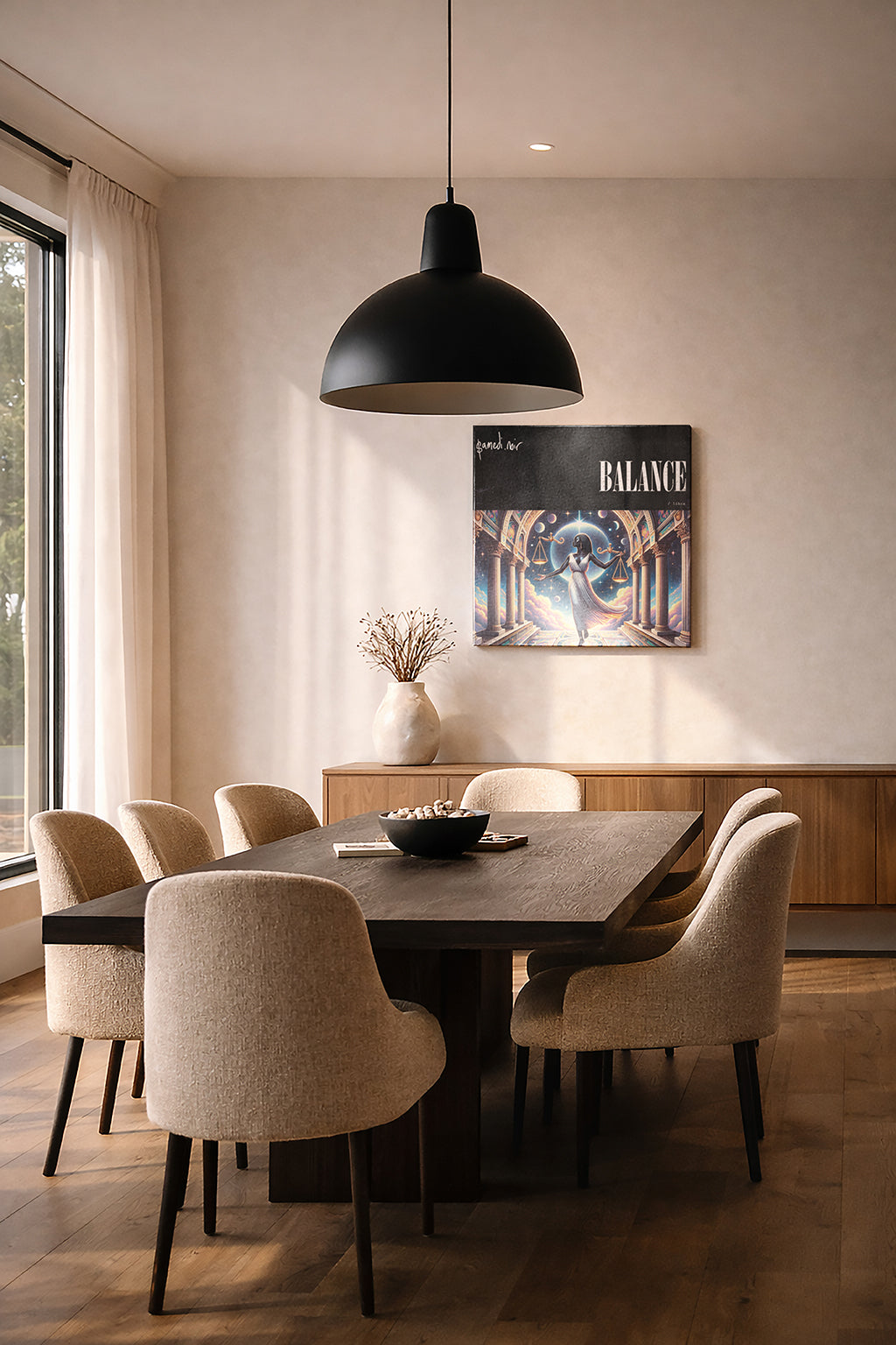 Balance — Zodiaque Canvas Print | samedi.noir® (Libra)