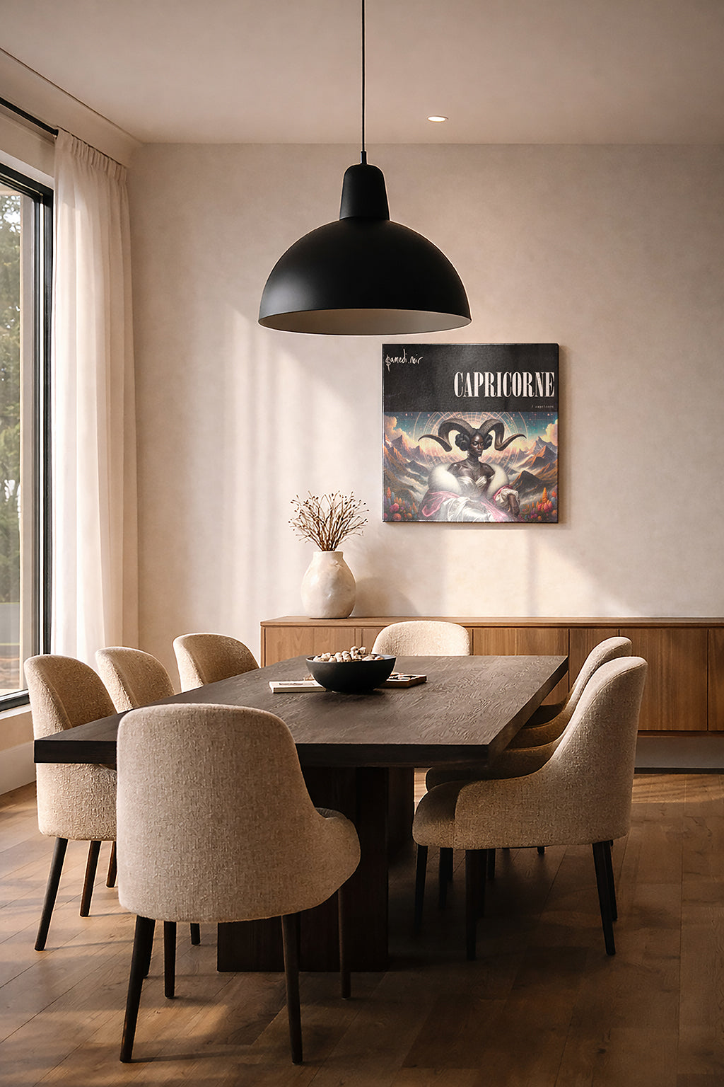 Capricorne — Zodiaque Canvas Print | samedi.noir® (Capricorn)