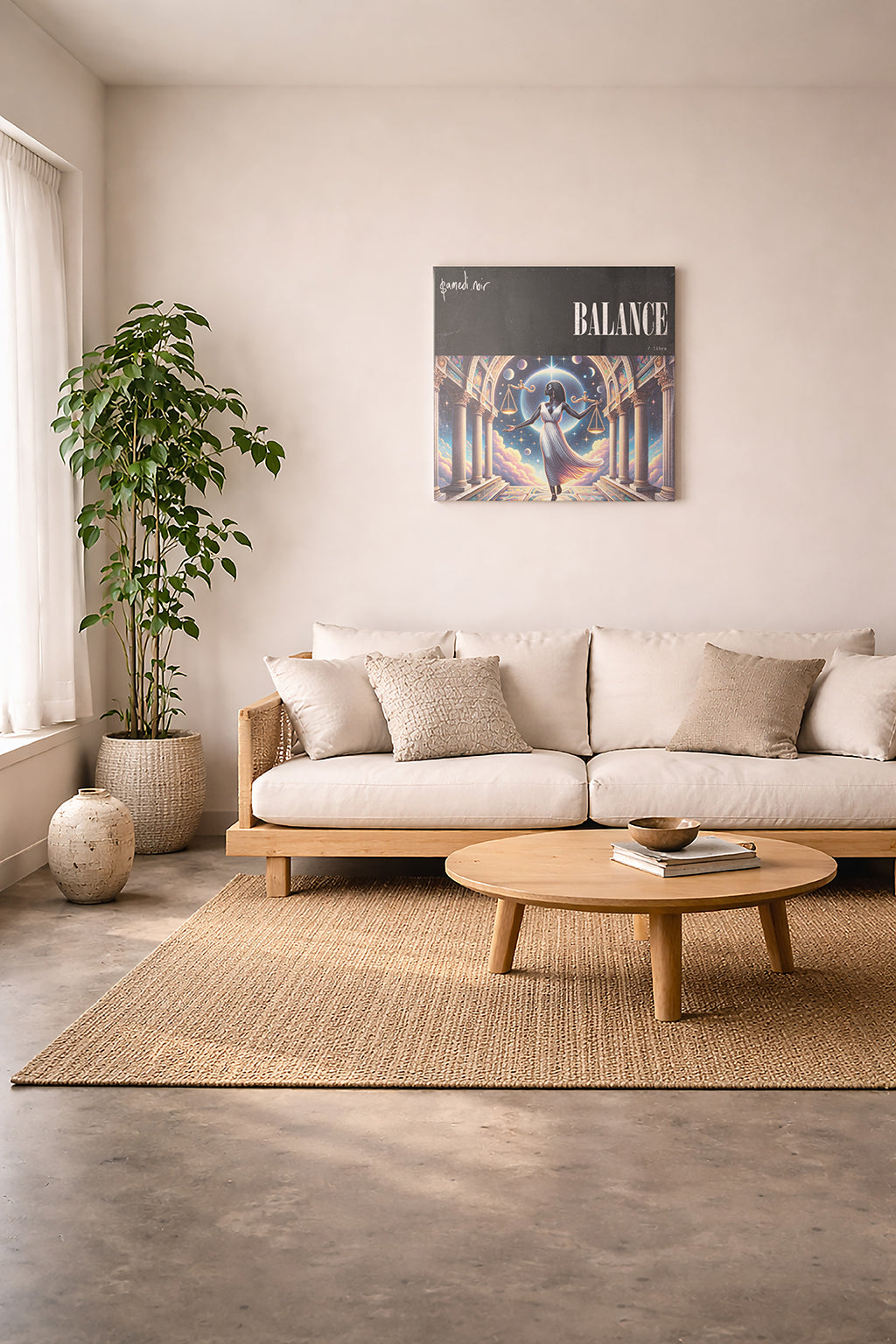 Balance — Zodiaque Canvas Print | samedi.noir® (Libra)