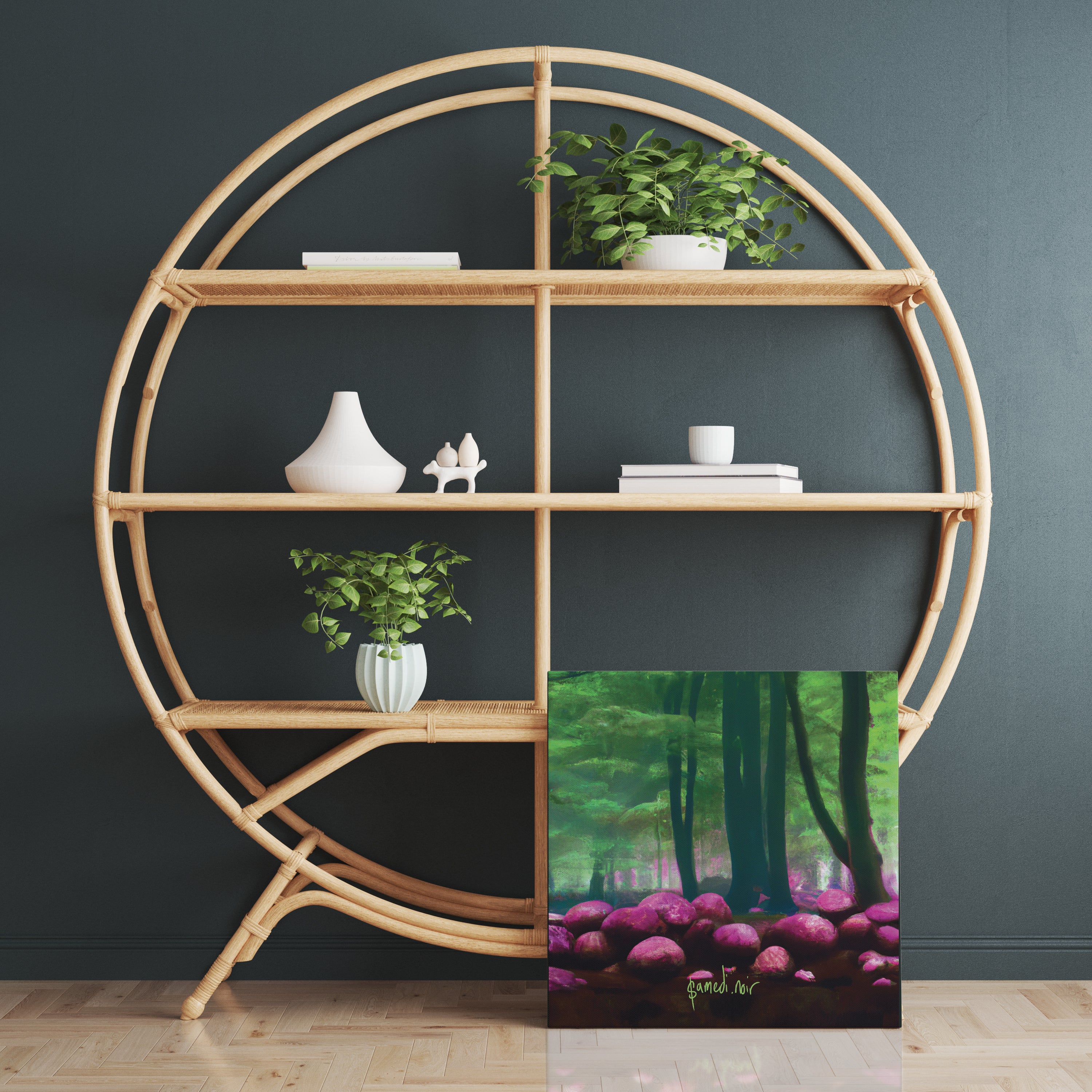 Mounted Canvas: Forest for the Trees