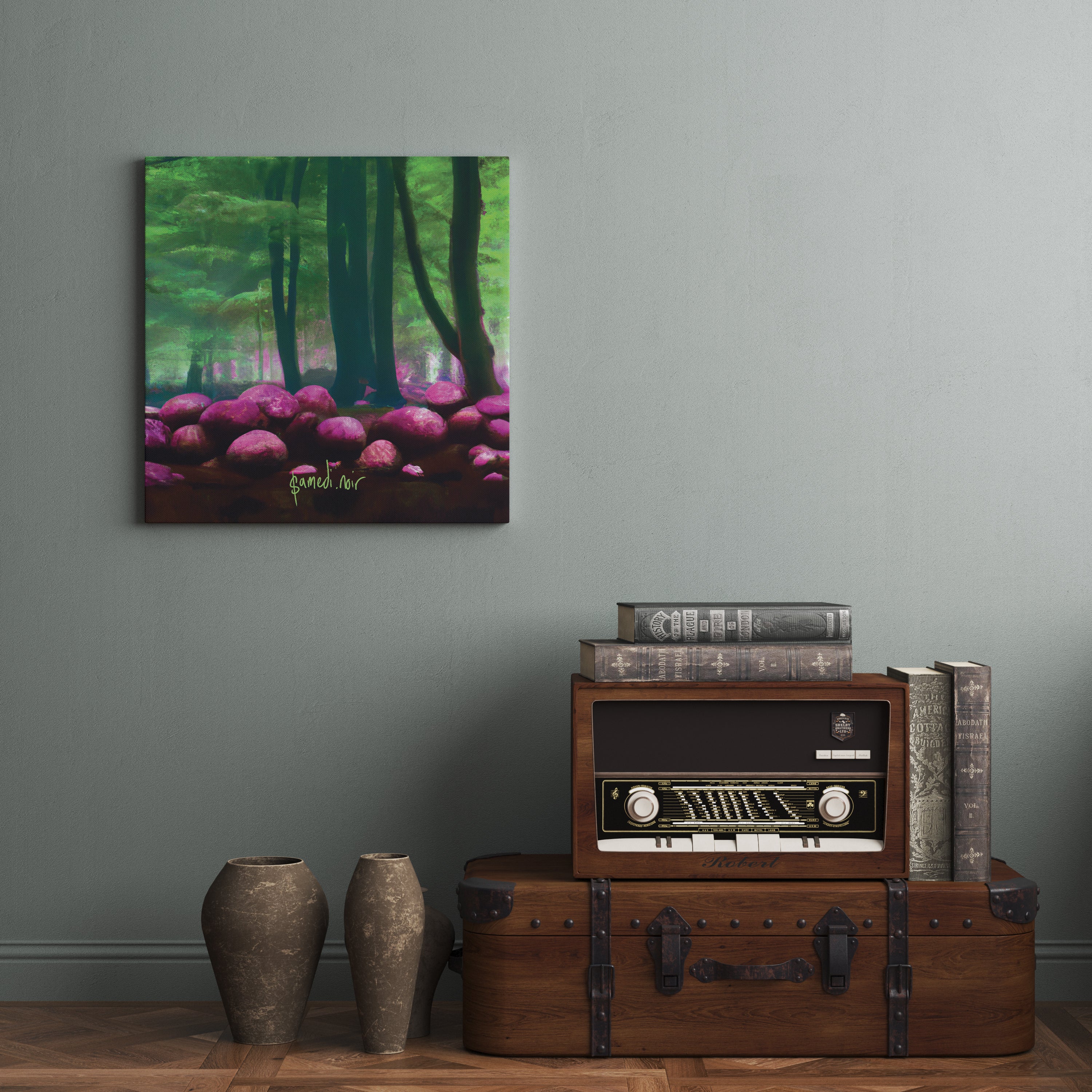 Mounted Canvas: Forest for the Trees